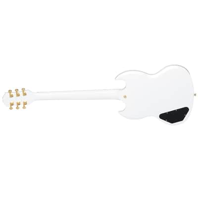 Epiphone SG Custom Guitar w/Premium Gig Bag - Alpine White image 6