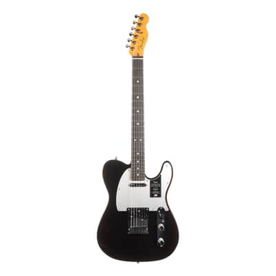 Fender American Ultra II Telecaster Ebony - Texas Tea image 2