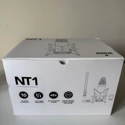 RODE NT1-A Large Diaphragm Cardioid Condenser Microphone 2002 - Present - Silver image 4