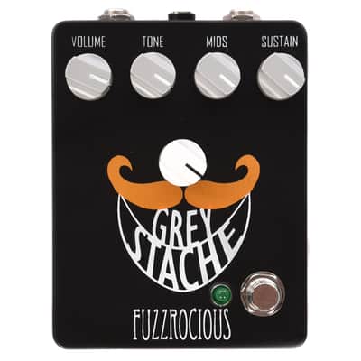 Reverb.com listing, price, conditions, and images for fuzzrocious-grey-stache