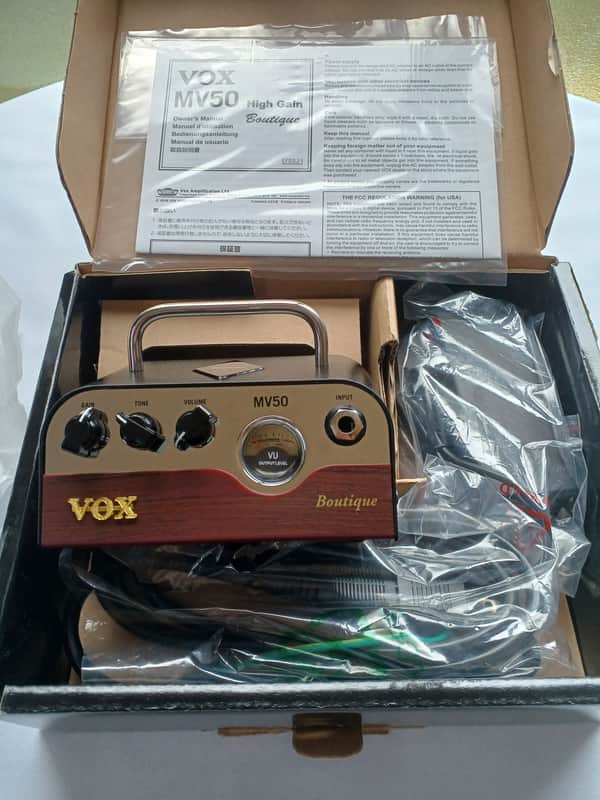Vox MV50 Boutique Compact 50-Watt Guitar Head 2010s - Burgundy image 1