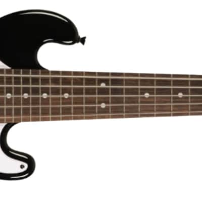 Kala Solid Body 5-String Electric U-BASS, Laurel Fingerboard, Jet Black image 2