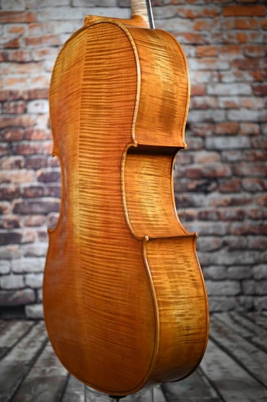 Rare Professional song "Master" Cello 4/4 , Hand made,Huge and powerful sound image 1