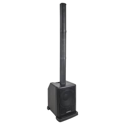 CARPO-L2 | Portable Line Array Column PA System w/ 12" Powered Sub, 2 x Speakers, 1 x Spacer, TWS Bluetooth, 2-Channel Mixer, DSP, Carry Bag image 2
