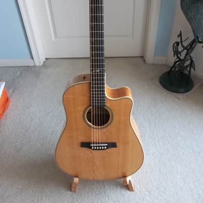 SEAGULL Artist Cameo CW DELUXE QII PEPPINO MODEL 2015 Flame Maple Sides/Back image 1