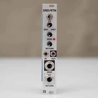 Malekko SND/RTN Eurorack Module w/ Tiptop Stackcables #58533 image 1
