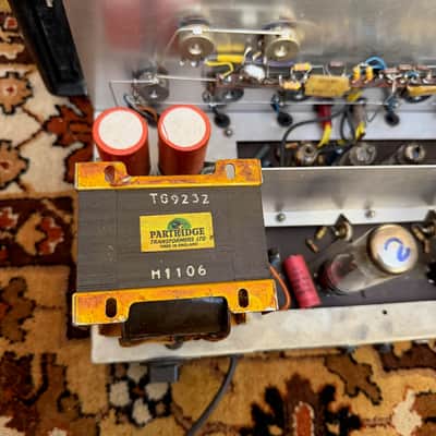 Vintage 1960s Sound City 50 Mark 3 PA EL34 Partridge Valve Amplifier Head CLEAN image 14