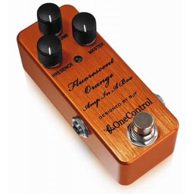 One Control Fluorescent Orange Amp In A Box OC-FOAIABn - BJF Series Distortion Effects Pedal for Electric Guitar - NEW! image 4