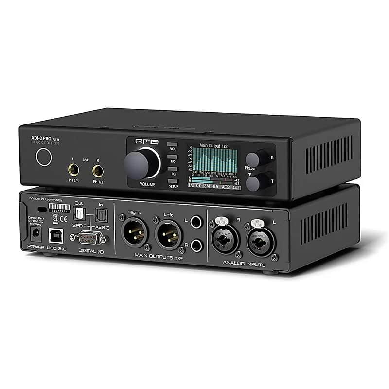 RME ADI-2 PRO FS R Black Edition AD/DA Converter image 3