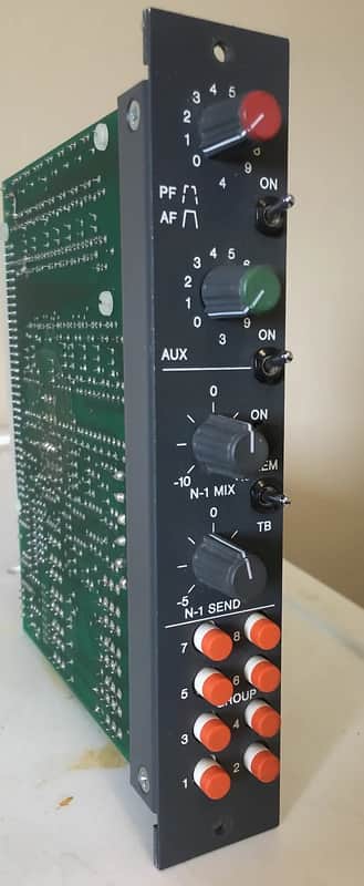 Studer aux / auxiliary section - for C 963 console - Part # 95019 Part # 913.166 image 1