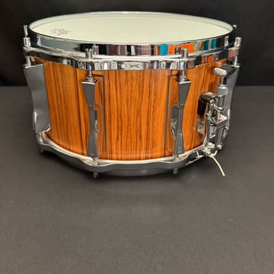 Sonor Lite LD547x Snare Drum 14" x 7,25" 1985 - Genuine Rosewood Veneer image 5