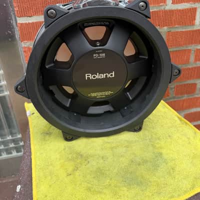 Roland PD-108-BC V-Pad 10" Dual Trigger Mesh Drum Pad 2010s - Black Chrome image 3