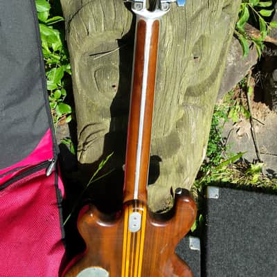 2-DAY PRICE DROP!  Vintage Kramer DMZ 2000 1980 Honey Lacquer Aluminum Neck image 8