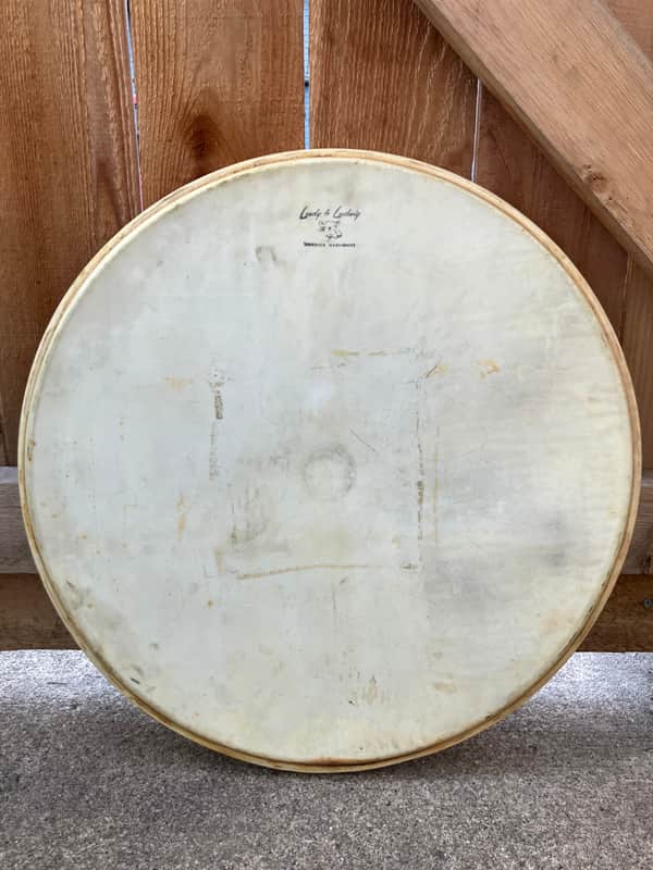 Leedy & Ludwig Vintage 20" Calf Skin Bass Drum Head image 1