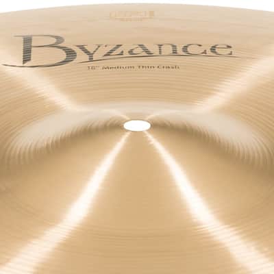 Meinl Byzance Traditional Medium Thin Crash Cymbal 18 image 4