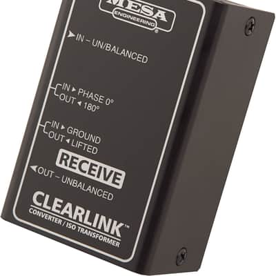 Mesa Boogie Clearlink Receive Converter / Iso Transformer 2010s - Black image 3
