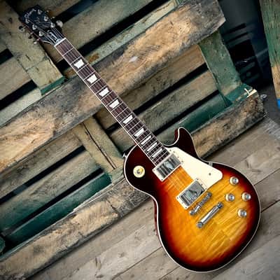 Gibson Les Paul Standard 60s AAA Flame Top Bourbon Burst w/Case image 2