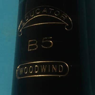 MINT WOODWIND EDUCATOR B5 ALTO SAXOPHONE MOUTHPIECE VINTAGE CAP AND NICE STURDY PRO LIGATURE FREE SHIP image 6