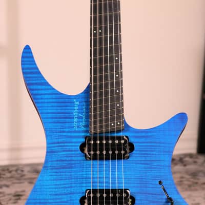 Strandberg Boden Prog NX6 - Ebonol Fingerboard, Deep Blue image 5