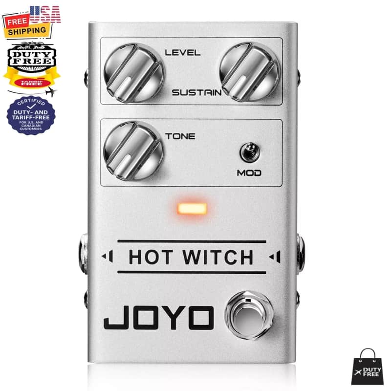 JOYO R-25 Hot Witch Fuzz Guitar Pedal Multiple Fuzz Effects with Retro/Modern Mode True Bypass image 1
