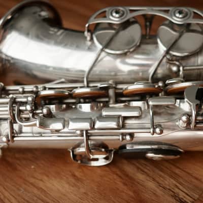 Yamaha YAS-62IIS Alto Saxophone 1990s - Silver image 16