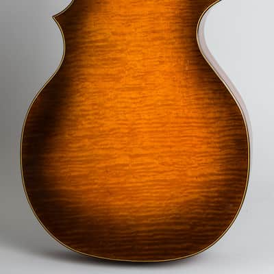 Kay  Kay Kraft Venetian Style B Arch Top Acoustic Guitar (1932), black chipboard case. image 4