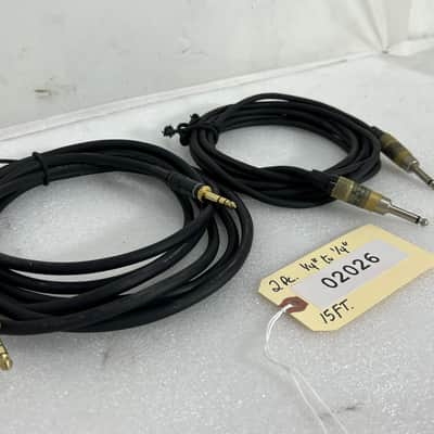 Unbranded ¼" To ¼" Male 15FT Cable #02026 (LOT OF 2)TRUEHEARTSOUND image 3