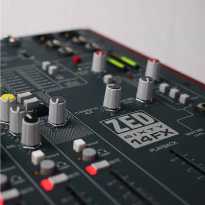 Allen & Heath ZED-60-14FX 14-Channel Mixer with 60mm Faders, Effects image 5