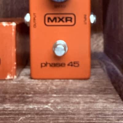 MXR MX-105 Block Phase 45 Nice With Box, Manual & More 1980 - Orange image 3