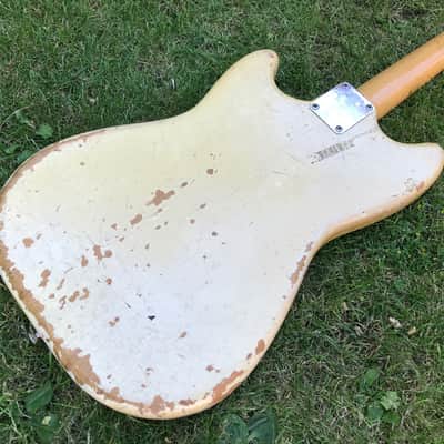 Fender Duo Sonic Owned by John Lennon, THE BEATLES 1963 Blonde image 4