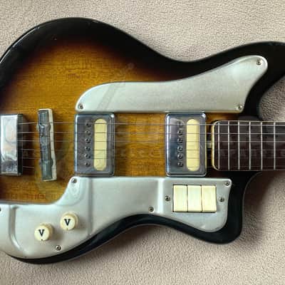 GUYATONE LG-70 RARE & EARLY MODEL w/HSC *BRILLIANT PICKUPS* image 2