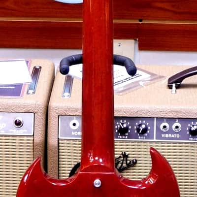 2019 Gibson SG Standard '61 Sideways Vibrola w/ Case! Vintage Cherry! VERY NICE!!! image 7