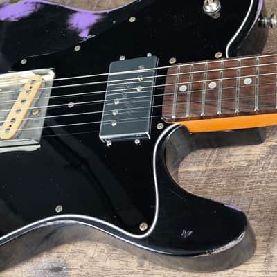 MyDream Partcaster Custom Built - Relic Black over Purple Custom 72 image 6