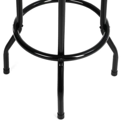 922-7632-030 Genuine Gretsch "Power & Fidelity" Logo Black Barstool - 30"
