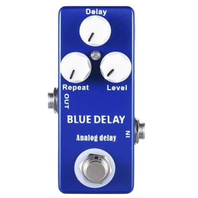 Mosky Blue Delay Analog Delay Guitar Effect Pedal. FREE PICKS + HOLDER+ FREE SHIP USA image 2