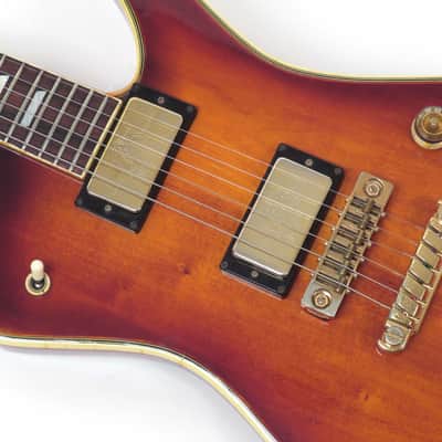 1978 Ibanez Iceman IC-400 - Antique Violin - Gold Hardware - Original Case image 7