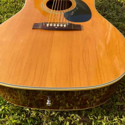Vintage 1970s Martin-Style Acoustic – Possibly Custom Yamaki – Rosewood/Spruce – MIJ Quality – w/ HSC image 4