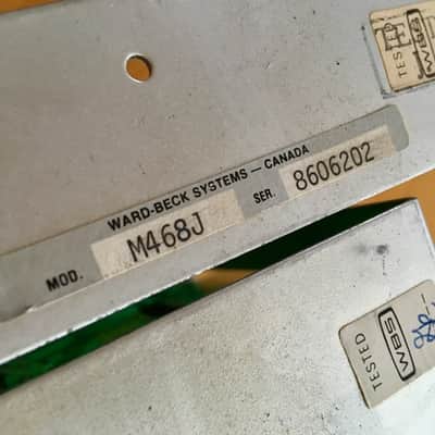 Ward Beck M486-j group routing modules c 1970s 1980 original vintage analog image 3