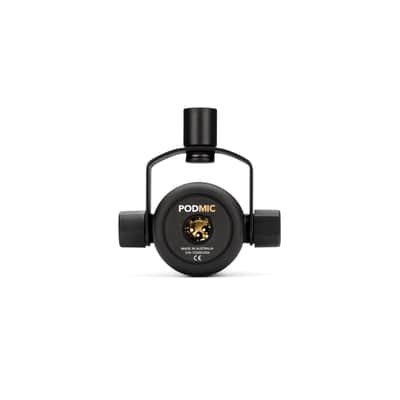RODE PodMic Dynamic Podcasting Microphone, Black image 3