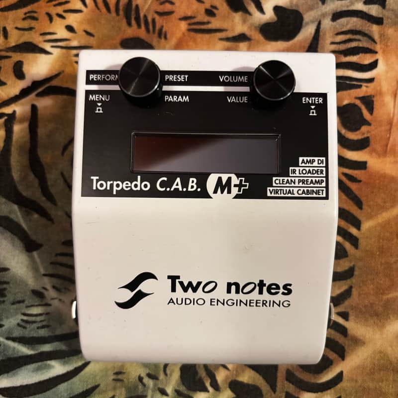 Two Notes Torpedo C.A.B. M+ Speaker Simulator 2010s White image 1