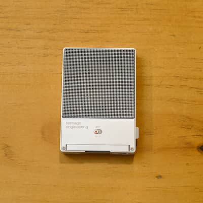 Teenage Engineering CM-15 Large Diaphragm USB Supercardioid Condenser Microphone 2023 - Present - Silver image 3