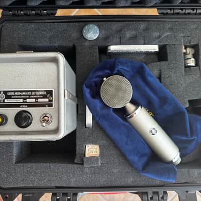 Original 1950s Neumann/ Gefell CMV 563 Valve Microphone image 3