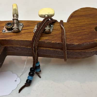 Vintage Appalachian Dulcimer — Solid Wood, 4-String, Fair Condition — Folk String Instrument image 13