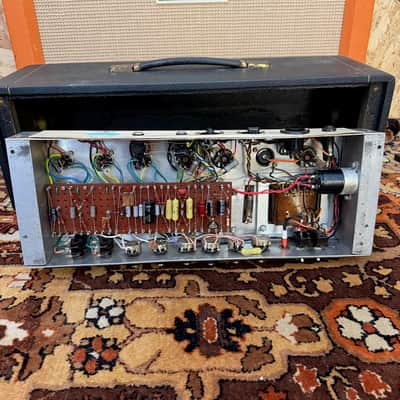 Vintage 1966 Marshall JTM45 MKII Plexi Gold White Guitar Amplifier Head *1960s* image 22