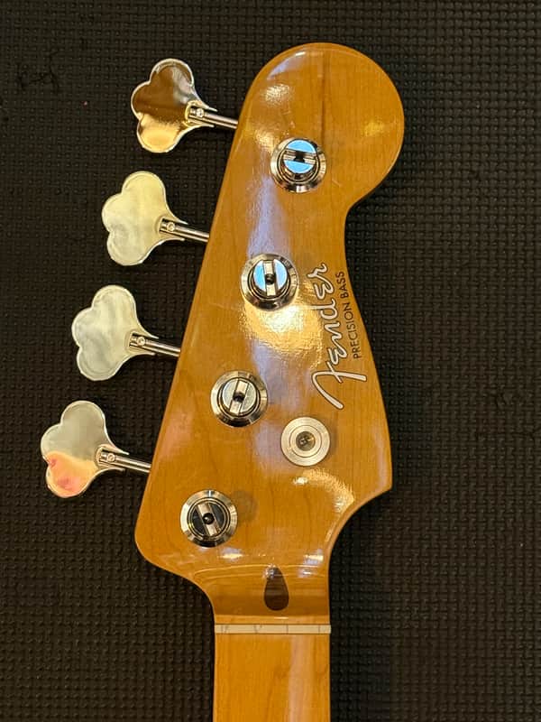 Fender Vintera II 50s Style P-Bass neck with Tuners 2020s Reissue - Dark Maple image 1