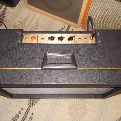 Univox U-75 2x10 Tube Combo 1966 Black/Blue - Jensen C10-S image 2
