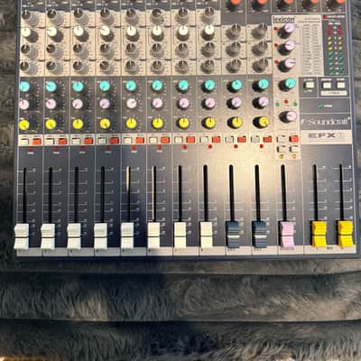Soundcraft EFX8 8-Channel Mixer with Lexicon Effects 2010s - Blue image 1