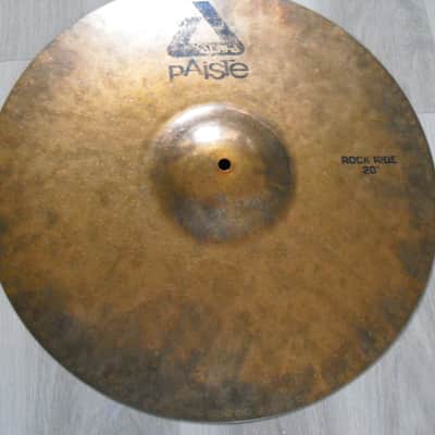 20" Paiste Alpha Rock Ride Cymbal 2420g image 7