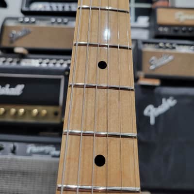 Fender Partscaster HH Shawbucker Stratocaster w/ 50's Player Series Neck - Sapphire Blue Transparent (C016-49) image 5