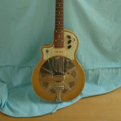 Lefty left lefthanded National Resophonic Resolectric Resonator 1990 image 1